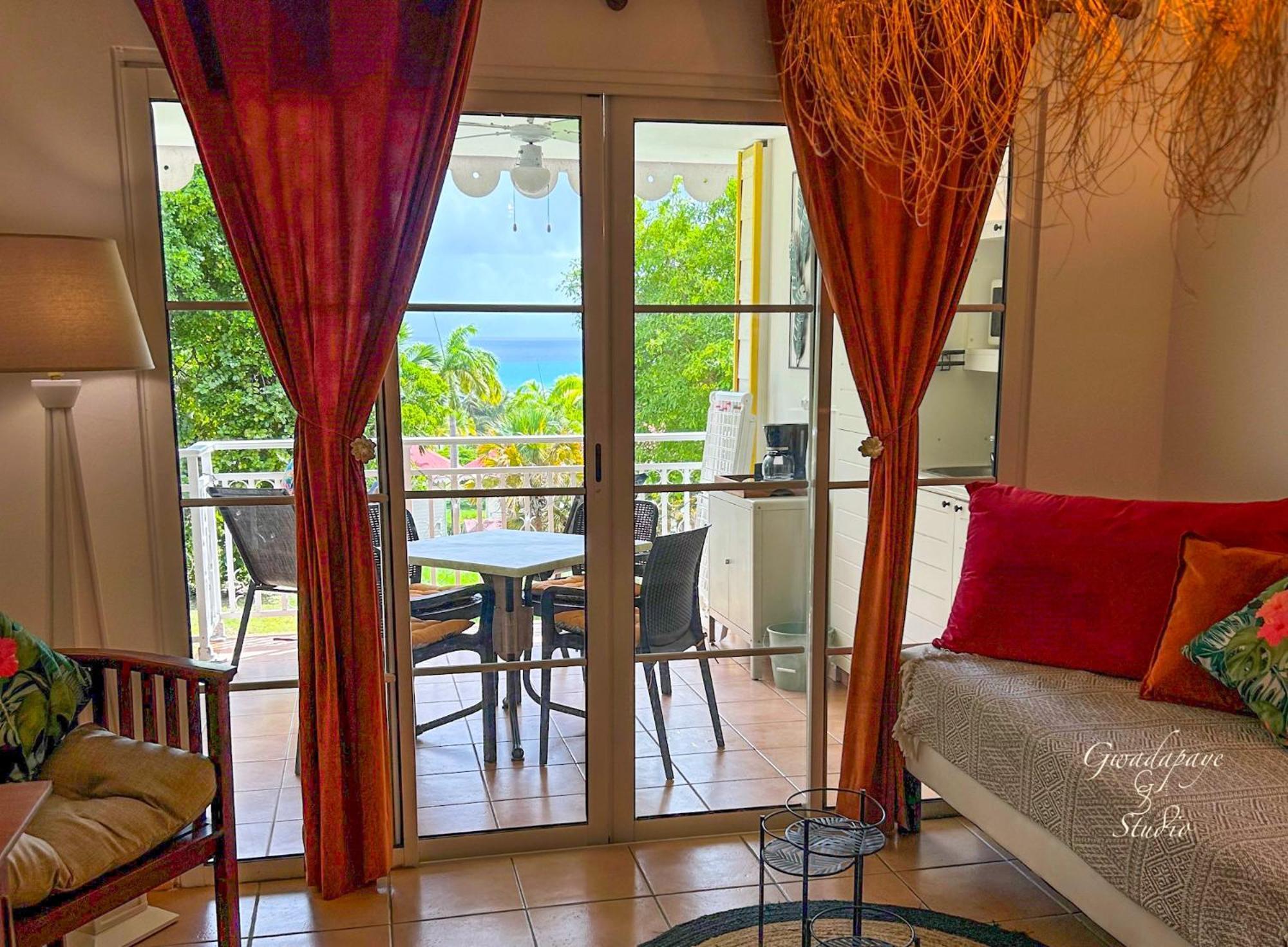 Vue Exclusive Mer Et Volcan, Village Vacances Avec Plage Et Piscine, Les Gwadastudios Sainte-Anne  Dış mekan fotoğraf